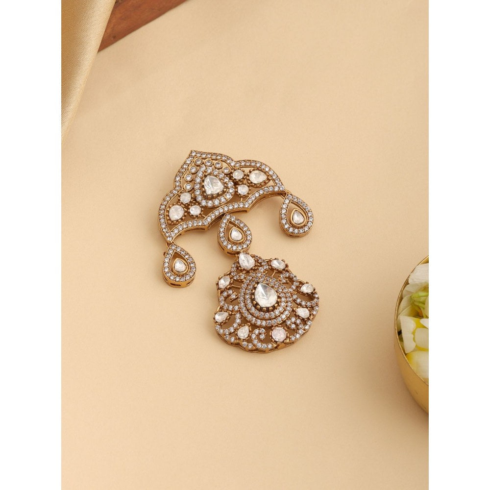 Ruby Raang Studio Chaand Jhoomer Brooch