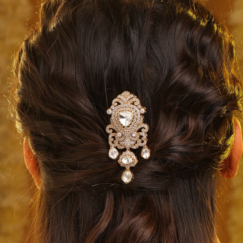 Ruby Raang Studio Shahi Knot Hair Pin
