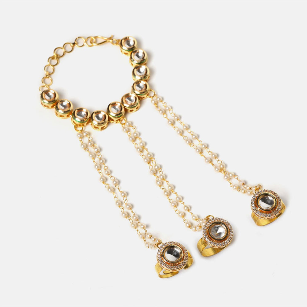 Ruby Raang Studio Noor-E-Pearl Haathphool