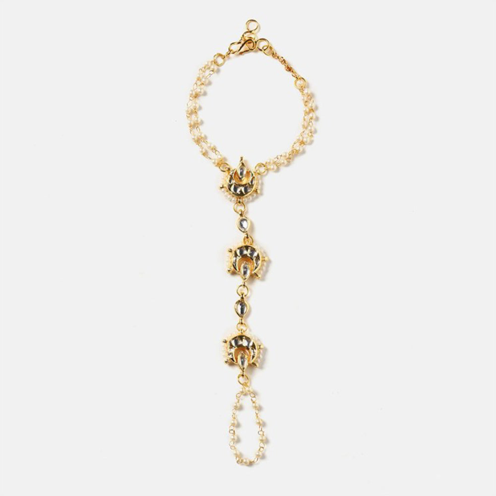Ruby Raang Studio Moon Pearl Haathphool