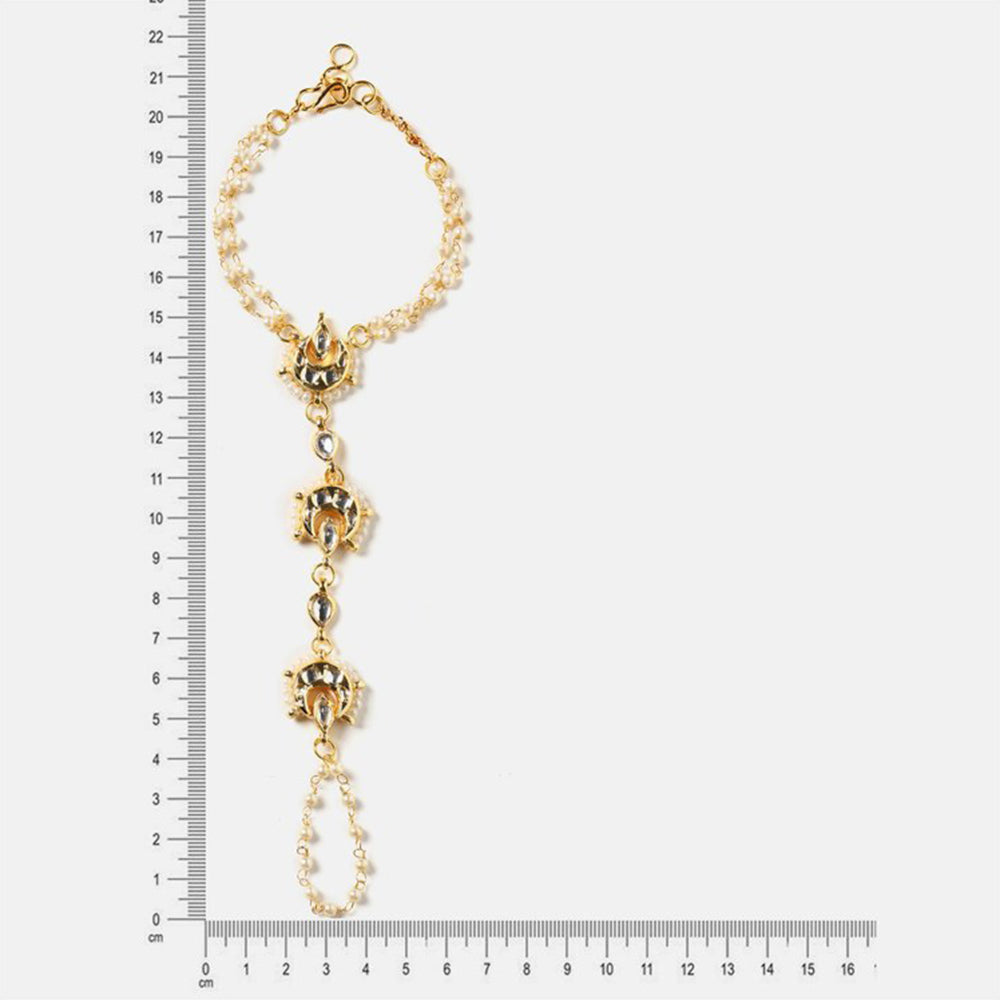 Ruby Raang Studio Moon Pearl Haathphool