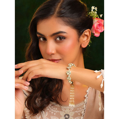 Ruby Raang Studio Golden Pearl Falls Haathphool