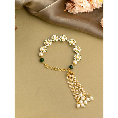 Ruby Raang Studio Golden Pearl Falls Haathphool