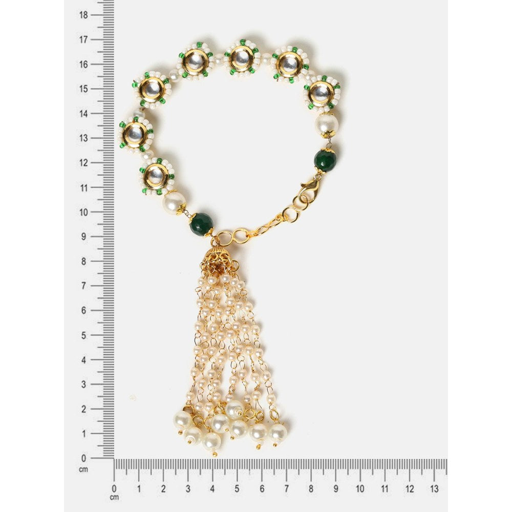 Ruby Raang Studio Golden Pearl Falls Haathphool