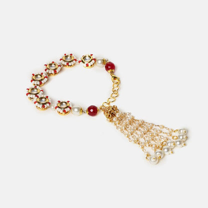 Ruby Raang Studio Royal Pearl Haathphool