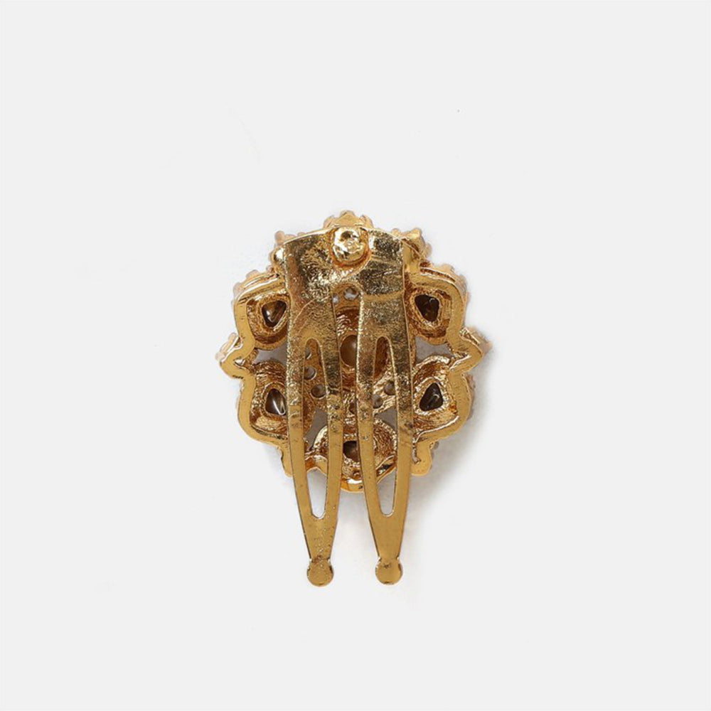 Ruby Raang Studio Crown Leaf Hair Pin