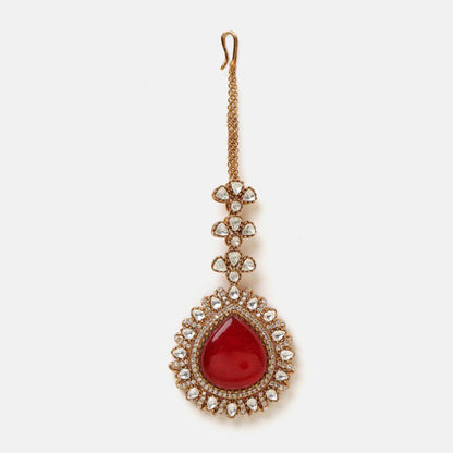 Ruby Raang Studio Laal Shringar Tikka