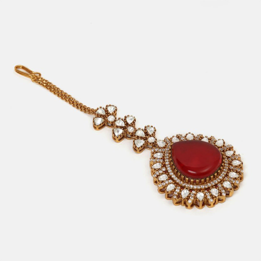 Ruby Raang Studio Laal Shringar Tikka