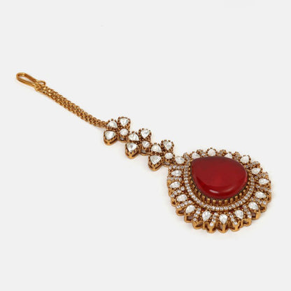 Ruby Raang Studio Laal Shringar Tikka