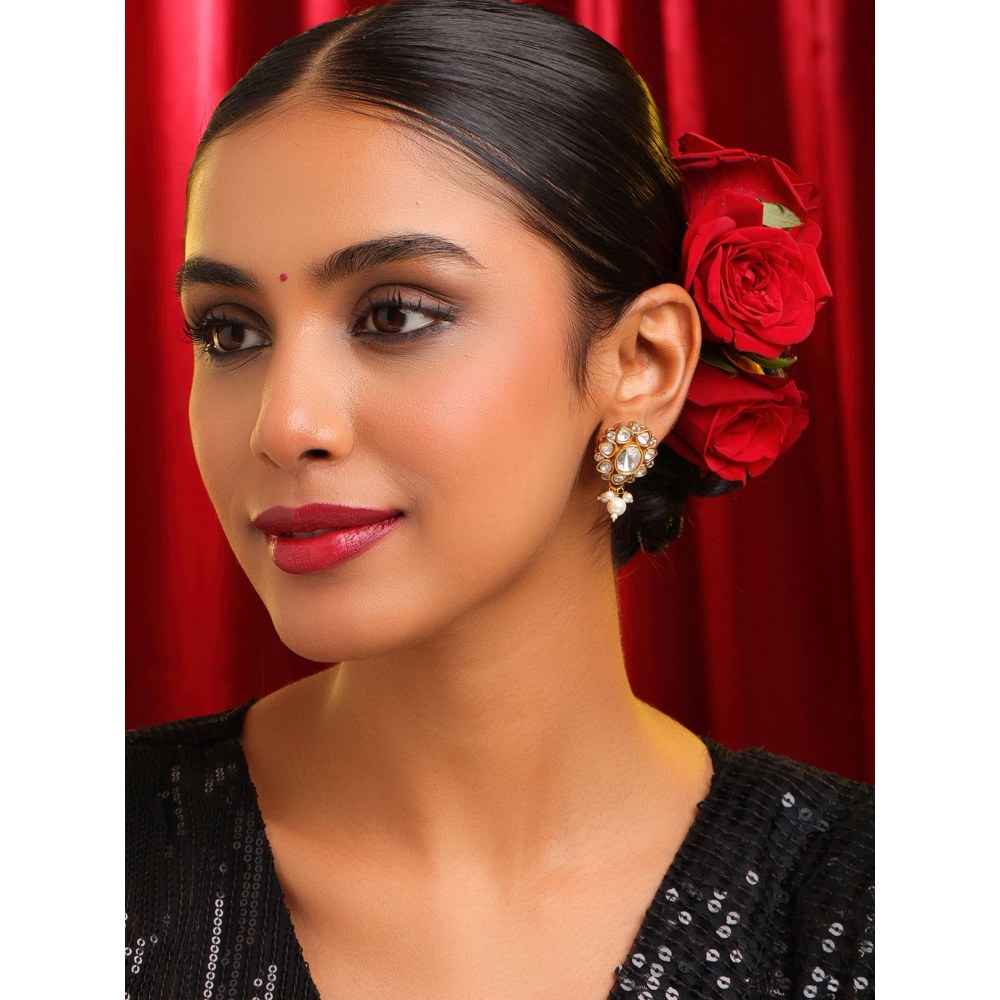 Ruby Raang Studio Ivory Studs Earring