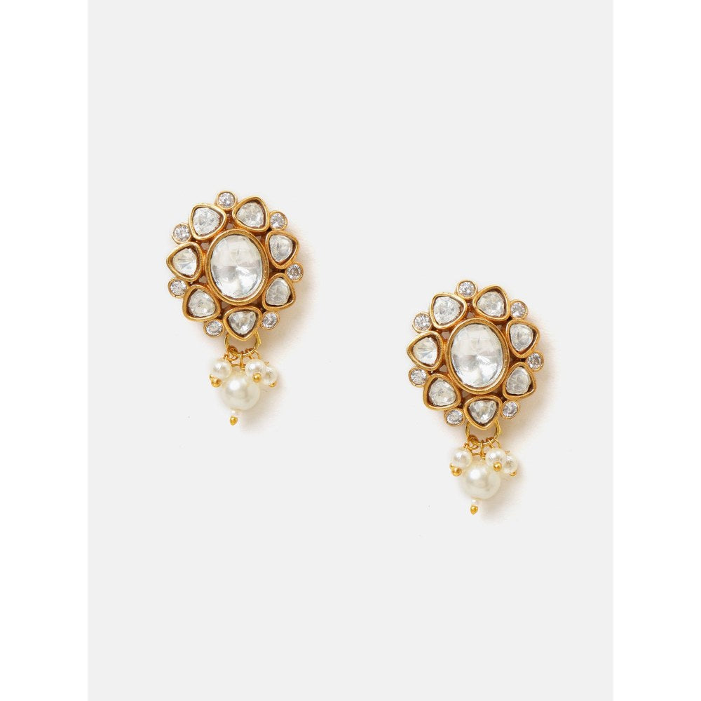 Ruby Raang Studio Ivory Studs Earring