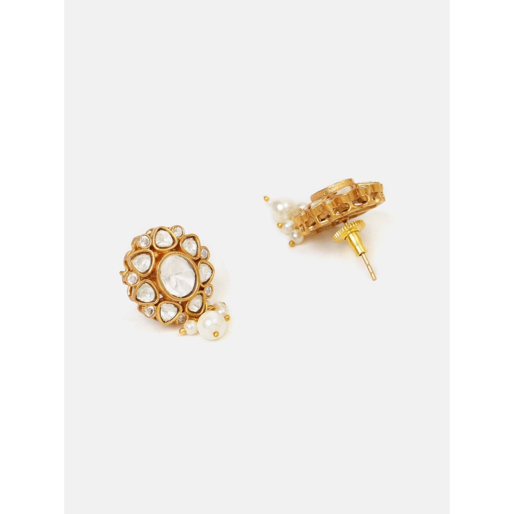 Ruby Raang Studio Ivory Studs Earring