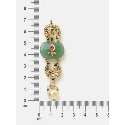 Ruby Raang Studio Green E Chandni Earrings