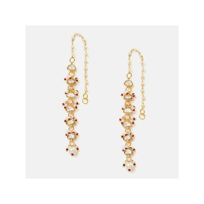 Ruby Raang Studio Rose Mist Pearl Earrings