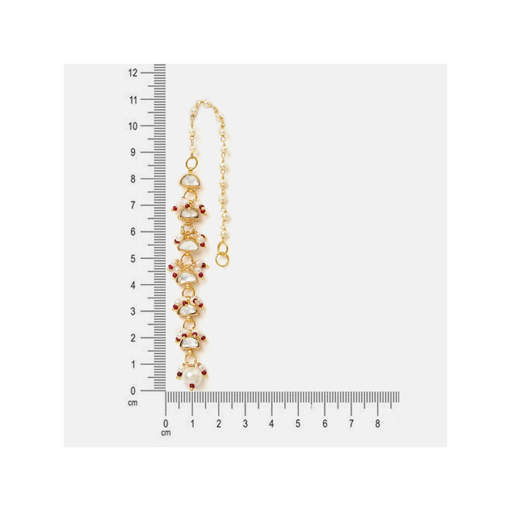 Ruby Raang Studio Rose Mist Pearl Earrings