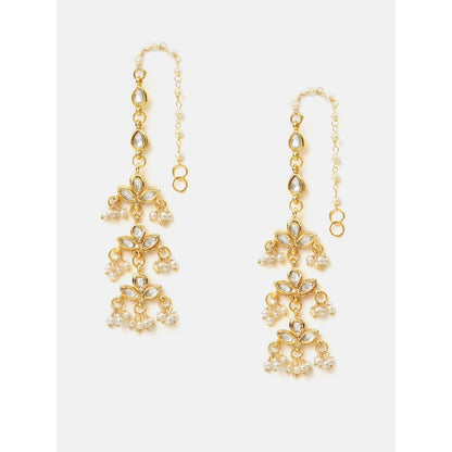 Ruby Raang Studio Chandani Moti Earrings