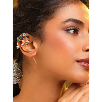 Ruby Raang Studio Multi-Color Ear-Hugging Cuff