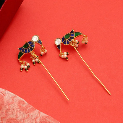 Ruby Raang Studio Multi-Color Ear-Hugging Cuff