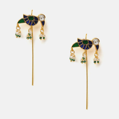 Ruby Raang Studio Multi-Color Ear-Hugging Cuff