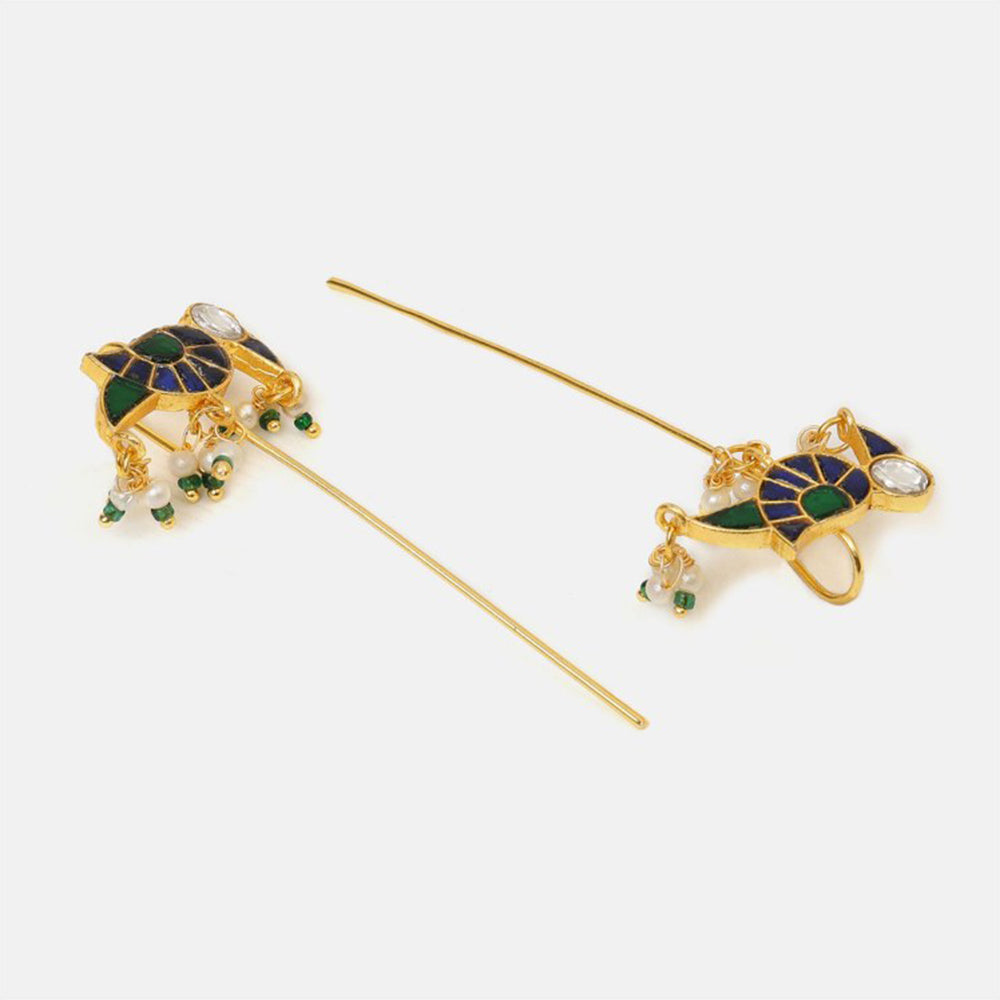 Ruby Raang Studio Multi-Color Ear-Hugging Cuff