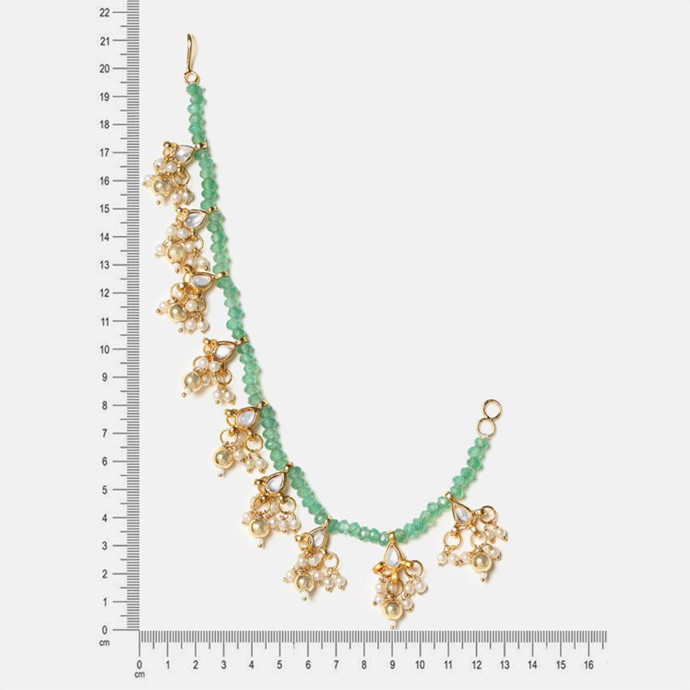 Ruby Raang Studio Saanjh Hara Ear Chain