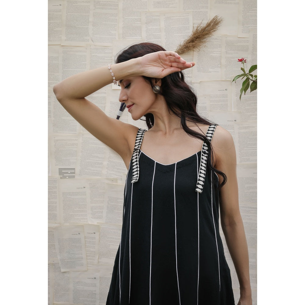 Ruhm Black Aarya Dress