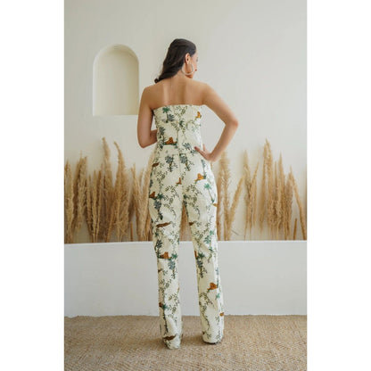 Ruhm White Nature Stroll Co-Ord (Set of 2)