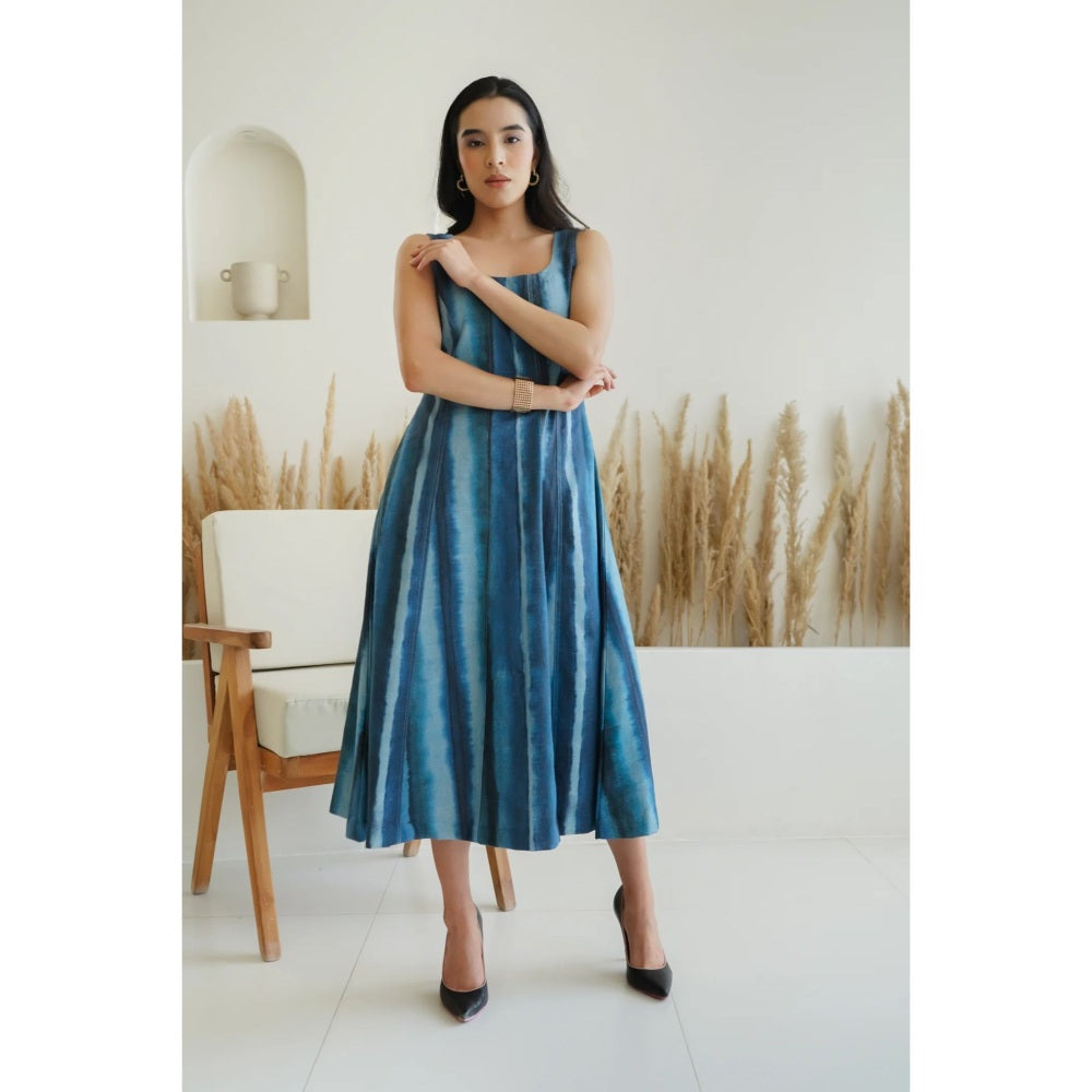 Ruhm Blue Mirage Dress