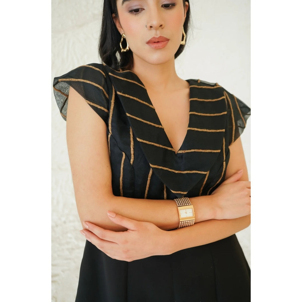 Ruhm Black Twilight Glam Dress