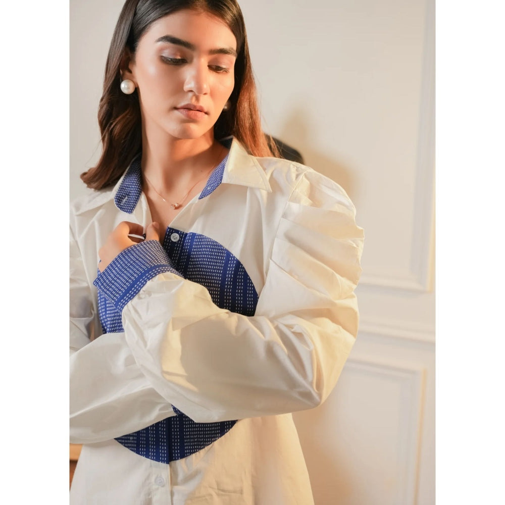 Ruhm White Circle Play Dress