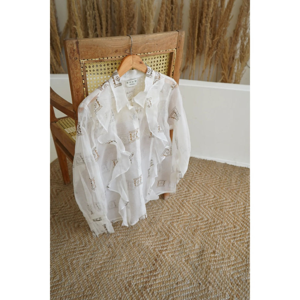 Ruhm Ivory Breeze Shirt