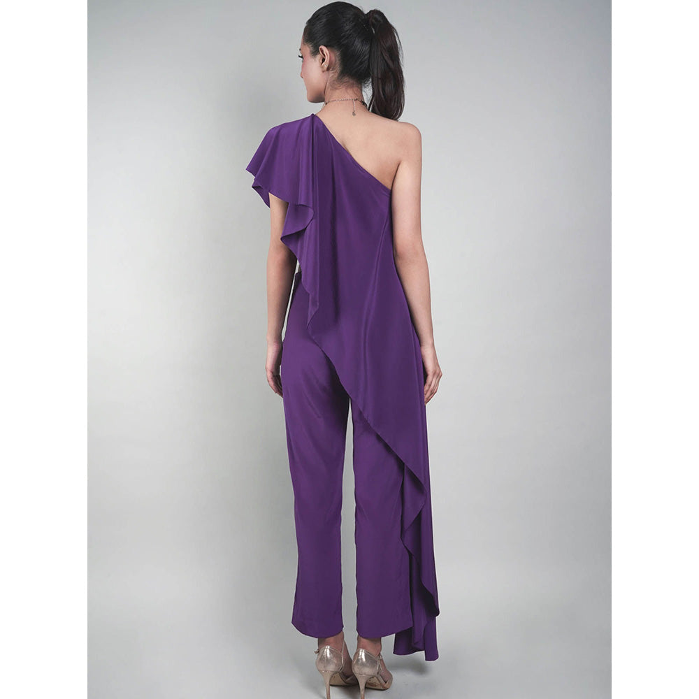 Rukinder Kumar Purple Co-Ord (Set of 2)