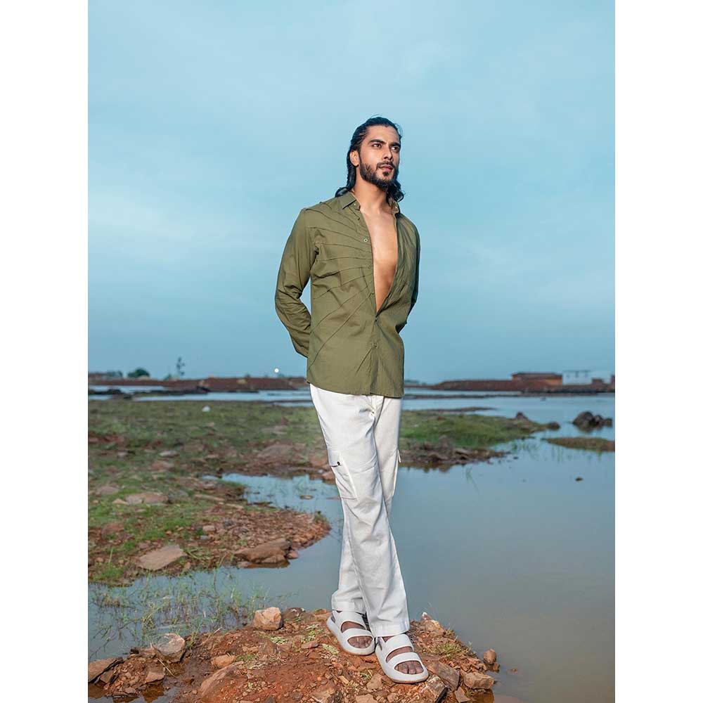 Runit Gupta Men Jalapeno Rays Shirt