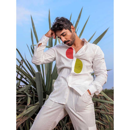 Runit Gupta Men Patch Pop Shirt