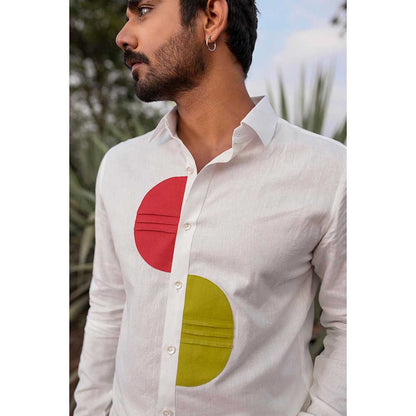 Runit Gupta Men Patch Pop Shirt