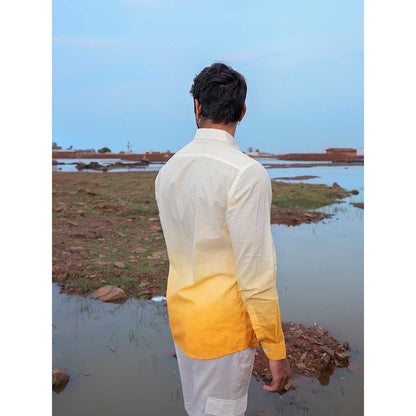 Runit Gupta Men Sun Burst Shirt