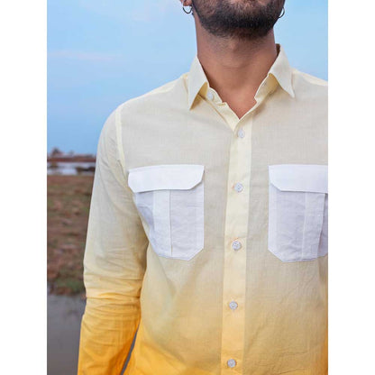 Runit Gupta Men Sun Burst Shirt