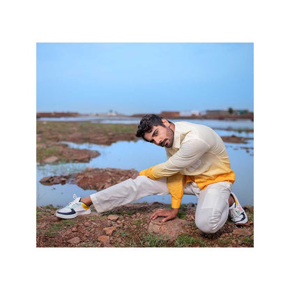 Runit Gupta Men Sun Burst Shirt