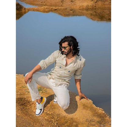 Runit Gupta Men Anchor Shore Shirt