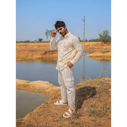 Runit Gupta Men Pinetuck Shirt