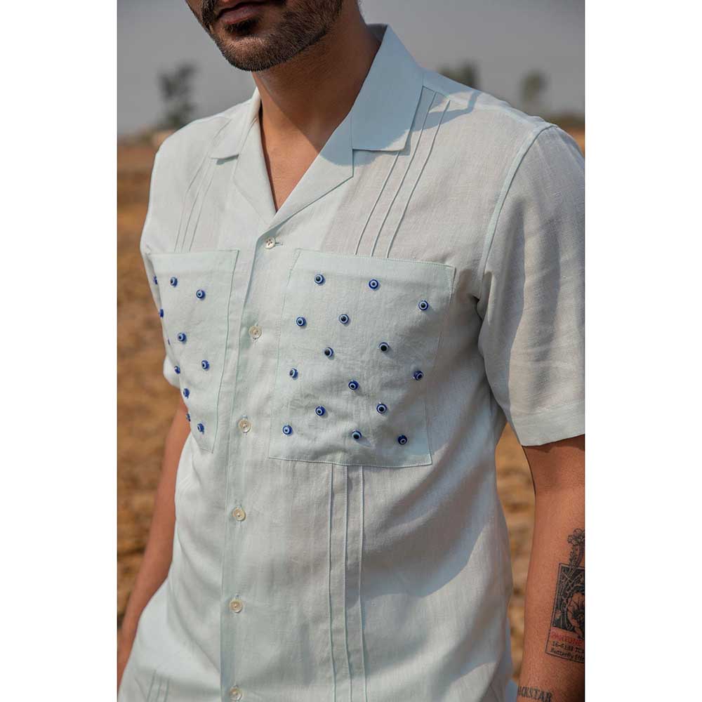 Runit Gupta Men Blue Blink Shirt