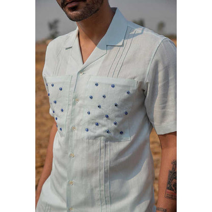 Runit Gupta Men Blue Blink Shirt