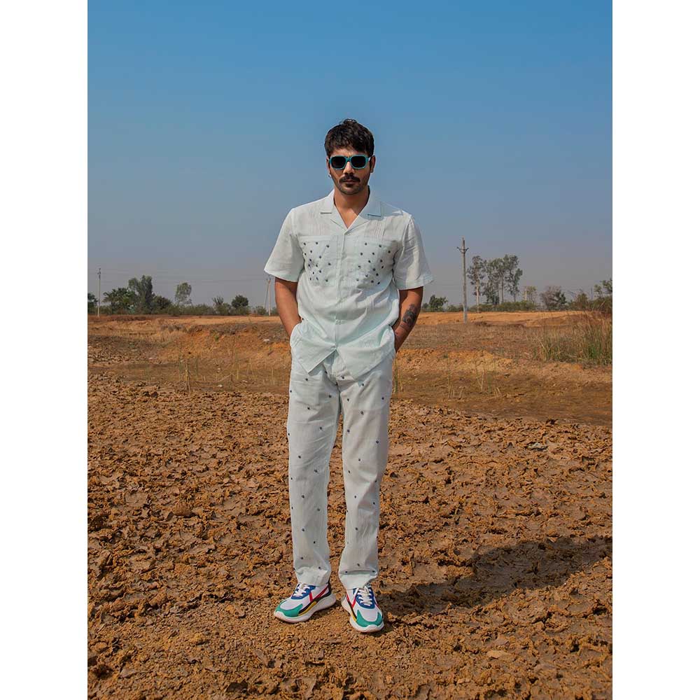 Runit Gupta Men Blue Blink Shirt