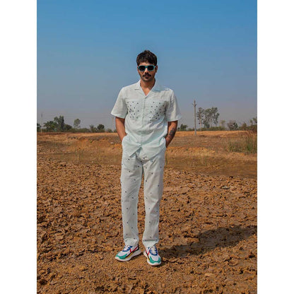 Runit Gupta Men Blue Blink Shirt