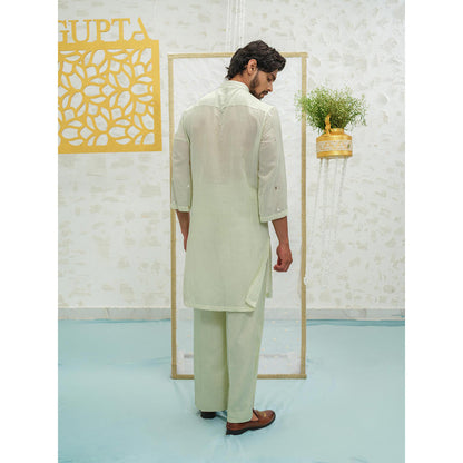 Runit Gupta Pista N.C. Kurta with Pyjama