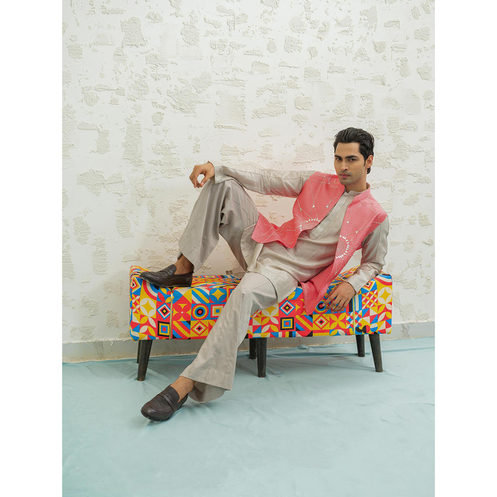 Runit Gupta Flamingo Rays Nehru Jacket