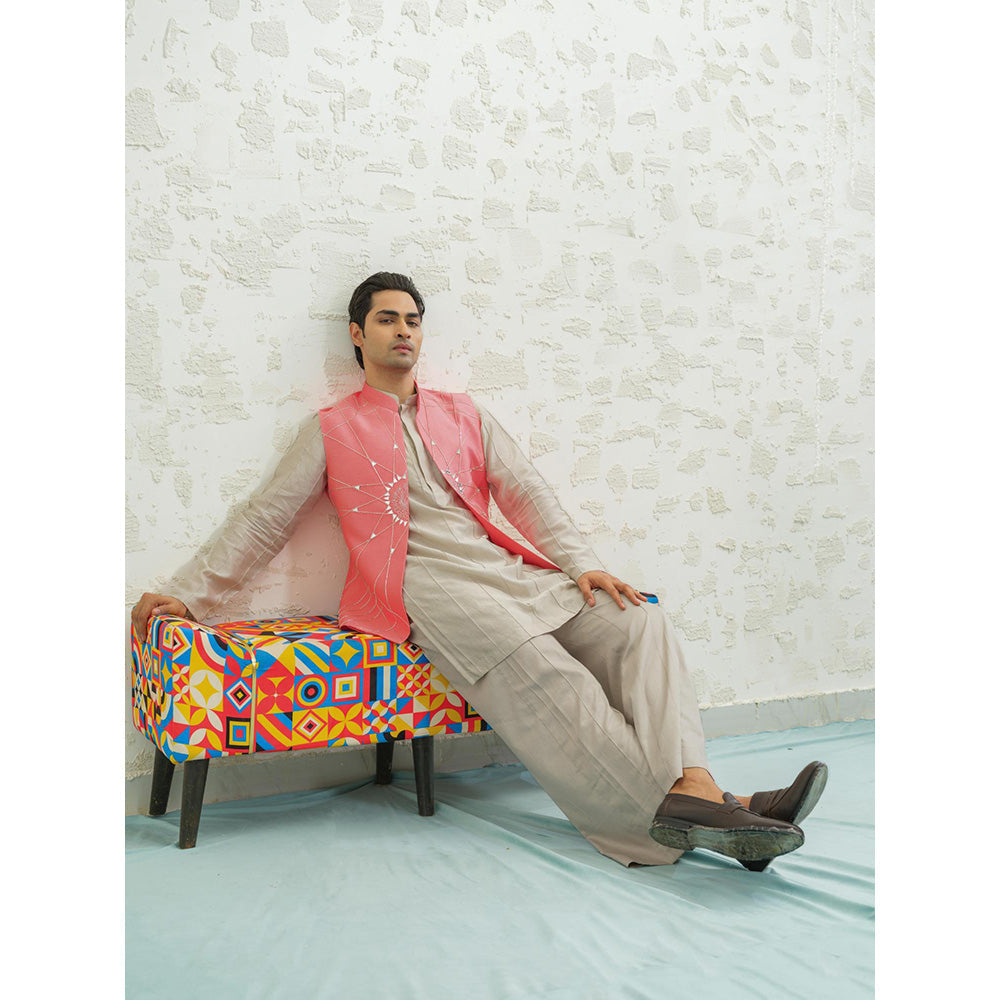 Runit Gupta Flamingo Rays Nehru Jacket
