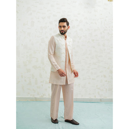 Runit Gupta Multiarc Ivory Nehru Jacket