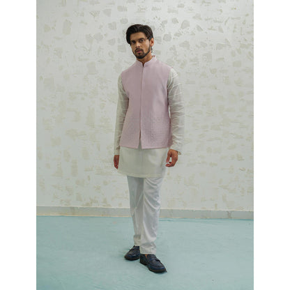 Runit Gupta Lilac Line Nehru Jacket