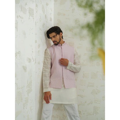 Runit Gupta Lilac Line Nehru Jacket